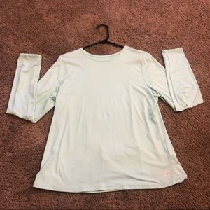 Hang Ten | Mint Green Long Sleeve Top with Pocket XL